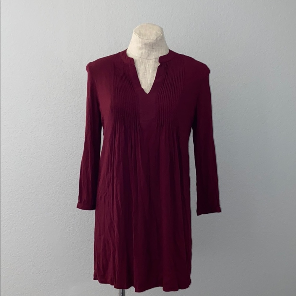 Old Navy - maroon dress - Picture 2 of 5
